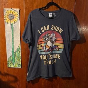 Possum raccoon  Dark Gray T-Shirt XXL